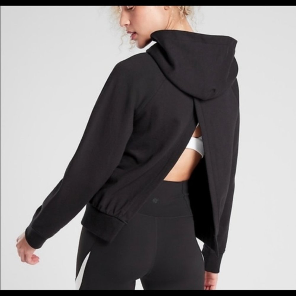 Athleta Moonrise Hoodie Size XS Black New W/ Tags